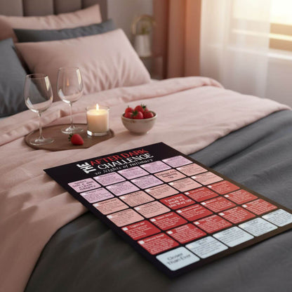 The After Dark Challenge Poster: Turn Off the Lights, Turn Up the Heat 🔥