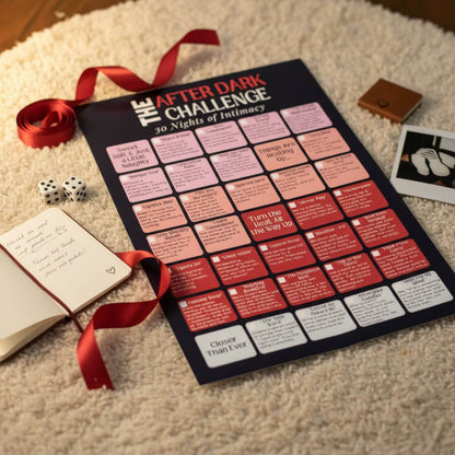 The After Dark Challenge Poster: Turn Off the Lights, Turn Up the Heat 🔥